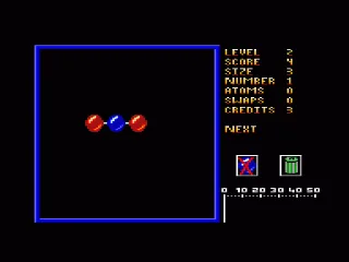 Atomic — Amstrad CPC — скриншот