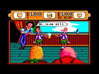 Western Games — Amstrad CPC — скриншот
