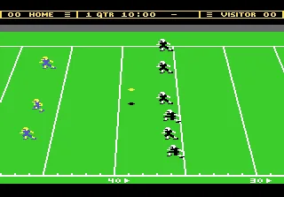 Touchdown Football (USA) — Atari 7800 — скриншот