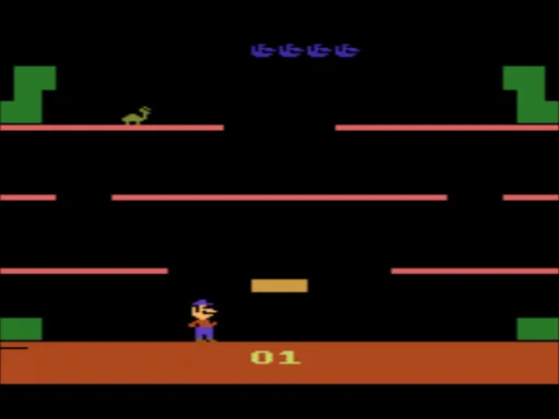 Mario Bros. (USA) — Atari 2600 — скриншот