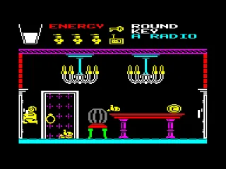Pyjamarama — Amstrad CPC — скриншот