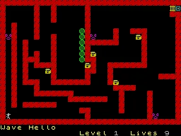 The Lost Treasure — ZX Spectrum — скриншот