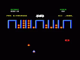 Thunder Fighter — Amstrad CPC — скриншот