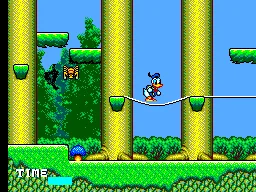 Lucky Dime Caper Starring Donald Duck, The (Europe, Brazil) (En) — Sega Master System — скриншот