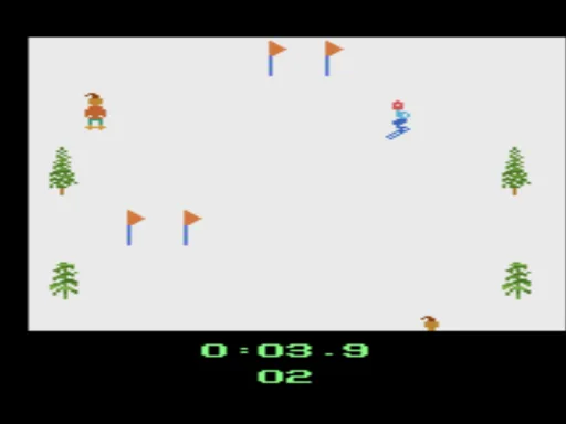 Winter Games (USA) — Atari 2600 — скриншот
