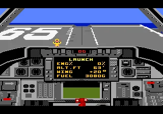 Tomcat - The F-14 Fighter Simulator (USA) — Atari 7800 — скриншот