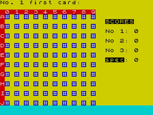 Quartet — ZX Spectrum — скриншот