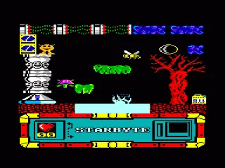 Starbyte — Amstrad CPC — скриншот