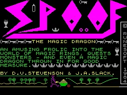 Spoof — ZX Spectrum — скриншот