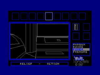 Relief Action — Amstrad CPC — скриншот