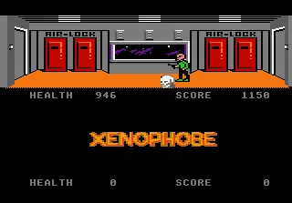 Xenophobe (USA) — Atari 7800 — скриншот