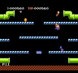 Mario Bros. (World) — Денди/Nintendo — скриншот