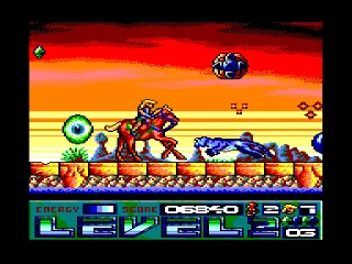Xyphoes Fantasy — Amstrad CPC — скриншот