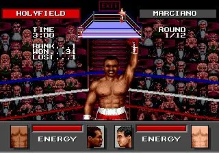 Greatest Heavyweights (USA) — Sega Mega Drive — скриншот