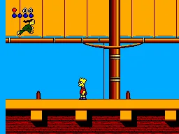 Simpsons, The - Bart vs. The World (Europe, Brazil) (En) — Sega Master System — скриншот