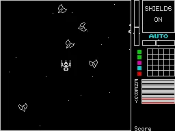 Galactic Patrol — ZX Spectrum — скриншот