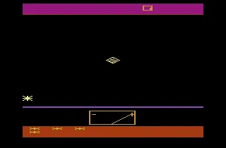 SpaceMaster X-7 (USA) — Atari 2600 — скриншот