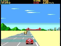 Battle Out Run (Europe, Brazil) (En) — Sega Master System — скриншот