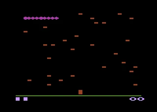 Centipede (Japan, USA) (En) — Atari 2600 — скриншот