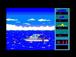 Aquanaute — Amstrad CPC — скриншот