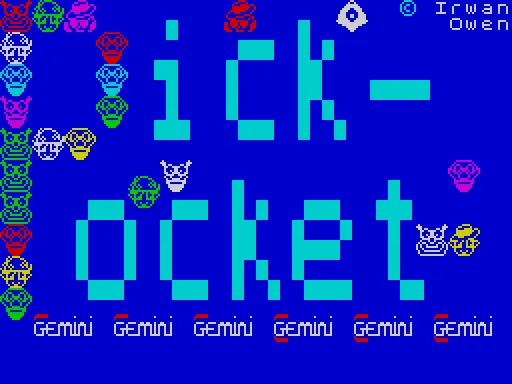 Pickpocket — ZX Spectrum — скриншот