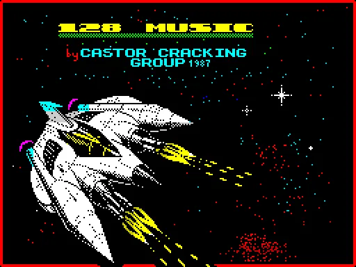 128 Music 1 — ZX Spectrum — скриншот