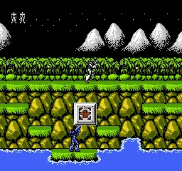Probotector (Europe) — Денди/Nintendo — скриншот