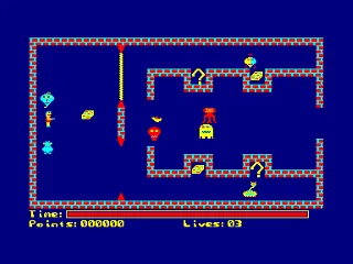 Time — Amstrad CPC — скриншот