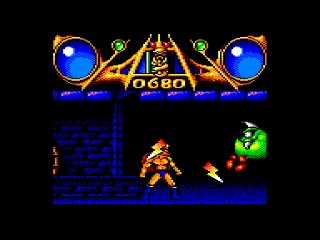 Savage — Amstrad CPC — скриншот