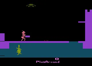 Lady in Wading (USA) — Atari 2600 — скриншот