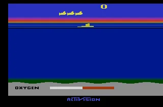 Seaquest (USA) — Atari 2600 — скриншот