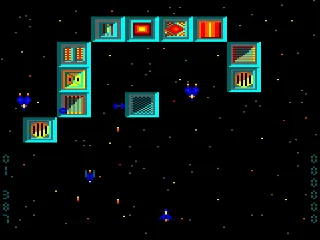 Blue Star — Amstrad CPC — скриншот