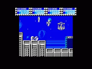 Quartet — Amstrad CPC — скриншот