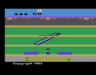 Keystone Kapers (USA) — Atari 2600 — скриншот