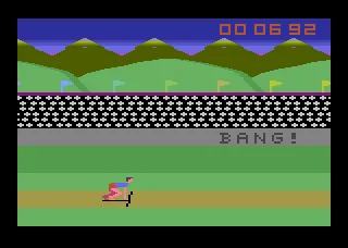 Sweat! The Decathlon Game (USA) — Atari 2600 — скриншот