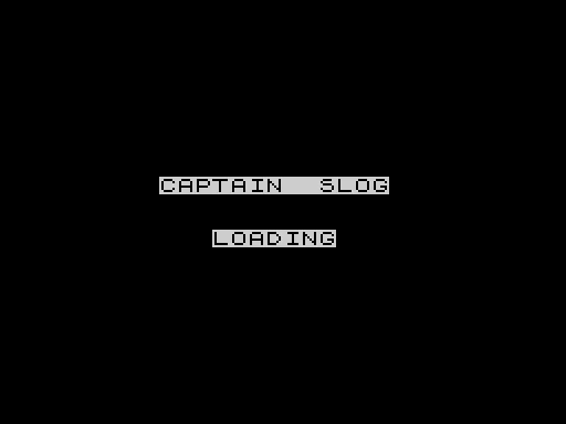 Captain Slog — ZX Spectrum — скриншот