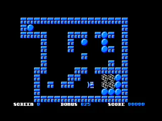 Balldozer — Amstrad CPC — скриншот