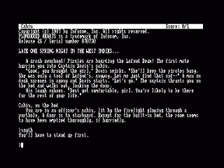 Plundered Hearts — Amstrad CPC — скриншот