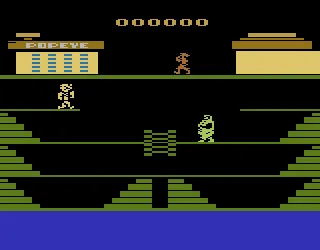 Popeye (USA) — Atari 2600 — скриншот