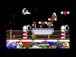 Titanic Blinky — Amstrad CPC — скриншот