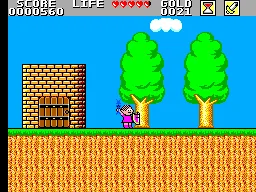 Monica no Castelo do Dragao (Brazil) — Sega Master System — скриншот