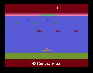 Marine Wars (USA) — Atari 2600 — скриншот