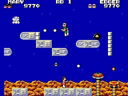Quartet (USA, Europe) — Sega Master System — скриншот