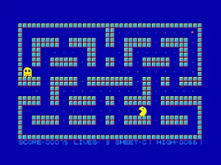 Pacplant — Amstrad CPC — скриншот
