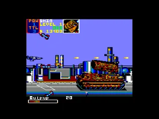 UN Squadron — Amstrad CPC — скриншот