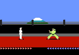 Karateka (USA) — Atari 7800 — скриншот