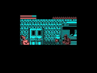 Red Heat — Amstrad CPC — скриншот