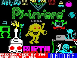 Pi-In'Ere — ZX Spectrum — скриншот