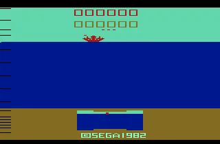 Sub-Scan (USA) — Atari 2600 — скриншот