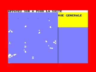 Transat One — Amstrad CPC — скриншот